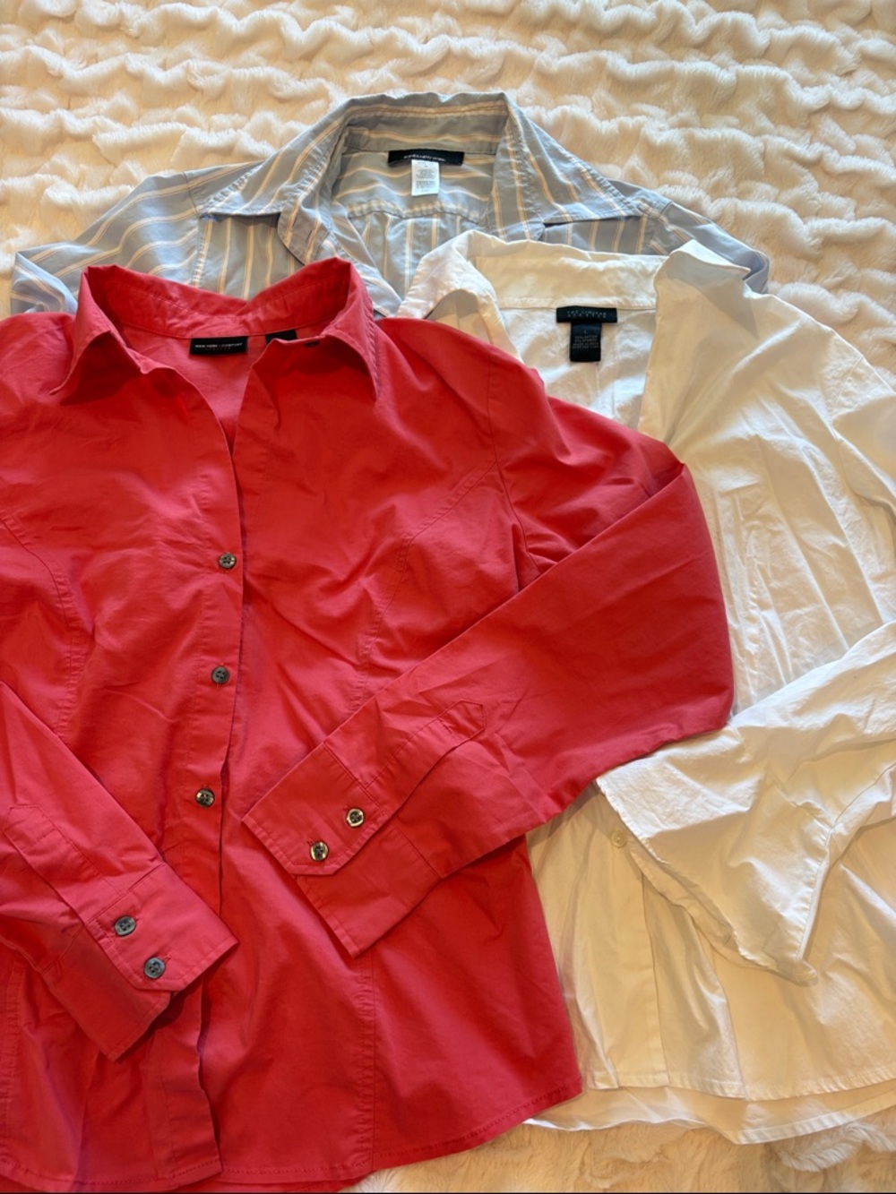 Bundle of Three Women's Button-Down Shirts